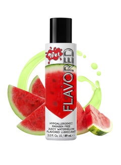Wet Water Based Flavored Lube 3 Fl Oz (Juicy Watermelon)  - Image 1