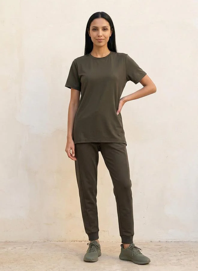 Soft Touch Textured T-shirt