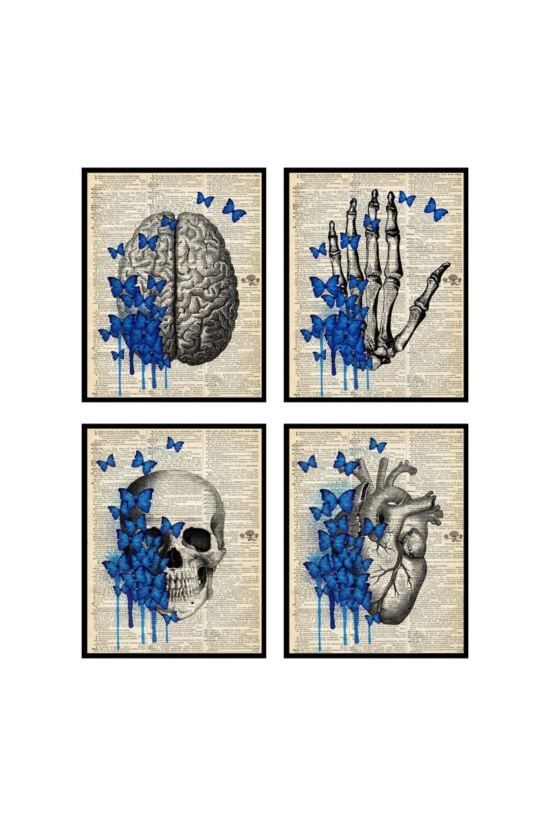 Insire Vintage Anatomy Posters, Anatomy Wall Art, Anatomy Wall Decor, Anatomy Pictures, Anatomy Decorations for Office, Posters and Prints - 8x10 Unframed - Image 1