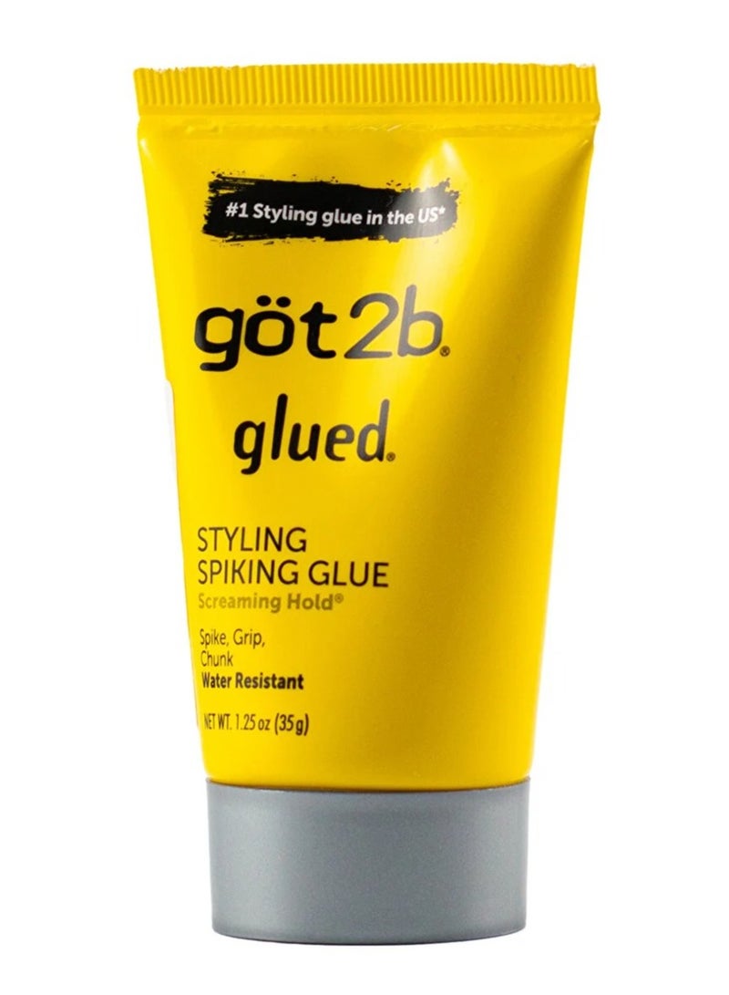 جوت تو بي صمغ جوت 2 بي المقاوم للماء لتصفيف الشعر وعمل قصة السبايكي للجنسين، 1.25 أوقية - Image 1