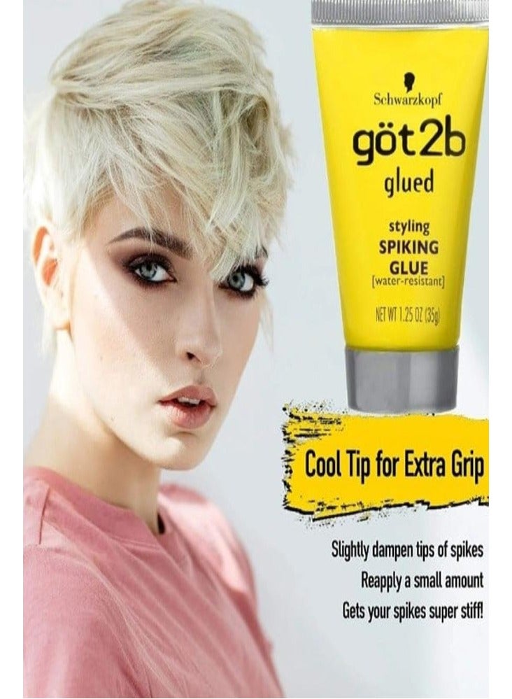 Got2b Glued Styling Spiking Water Resistant Glue Unisex By Got2B, 35 gram  - Image 2