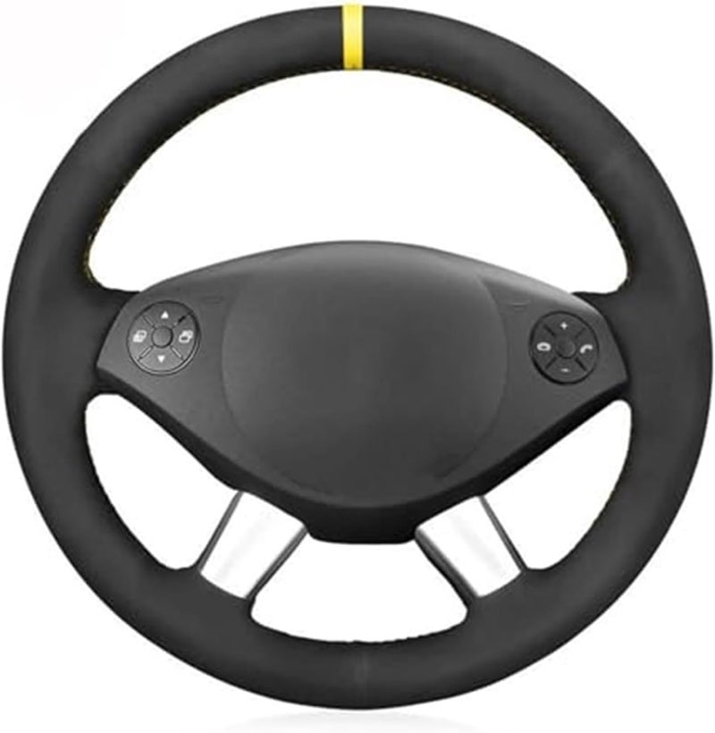Wivplex Leather Steering Wheel Cover for Mercedes-Benz - Image 1