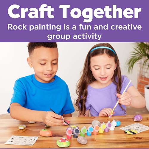 Creativity for Kids Rock Painting Kit - Hide and Seek Rock Kit, Arts and Crafts for Kids, Gifts for Kids (Ages 6+) - Image 5