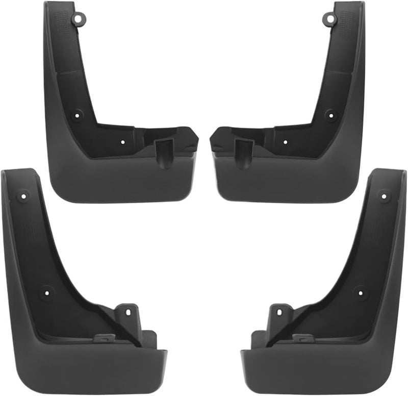 الواقيات الطينية السوداء المتوافقة لسيارات بي إم دبليو X5 M Sport G05 2019-2024 الأمامية والخلفية - Image 2