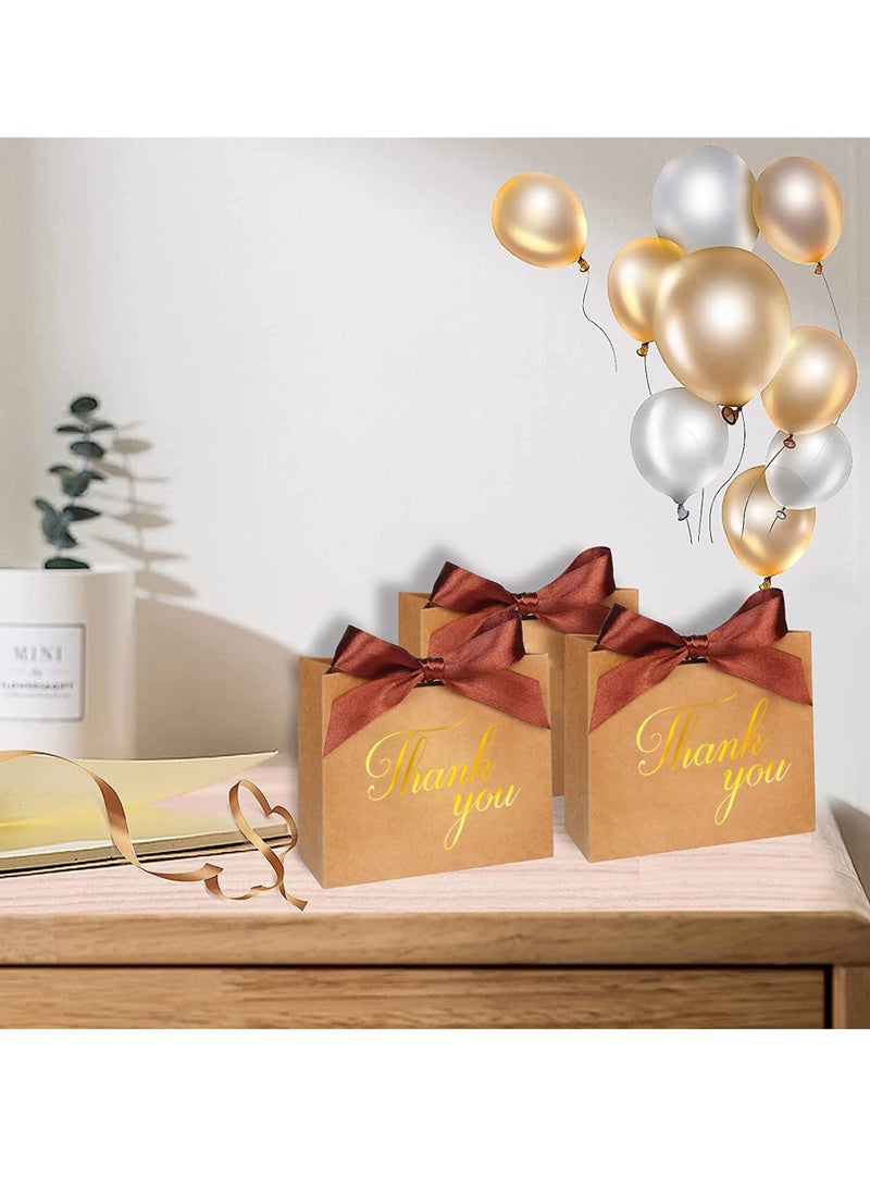 أكياس هدايا شكر مكونة من 20 قطعة، وأكياس هدايا الحفلات، وصناديق الحلوى - Image 2