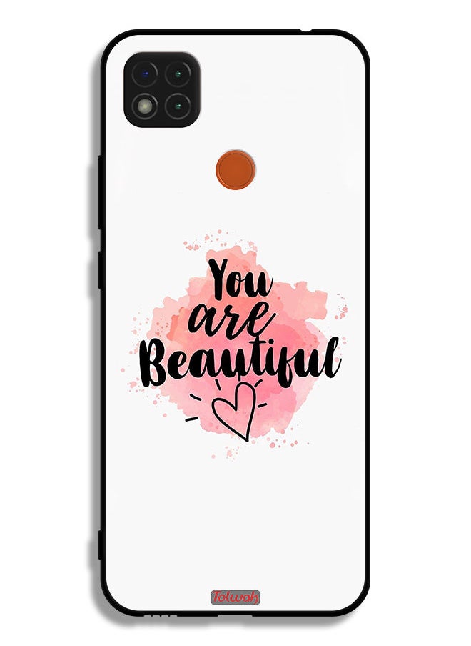 Tolwak Xiaomi Redmi 9C Protective Case Cover You Are Beautiful  - Image 2