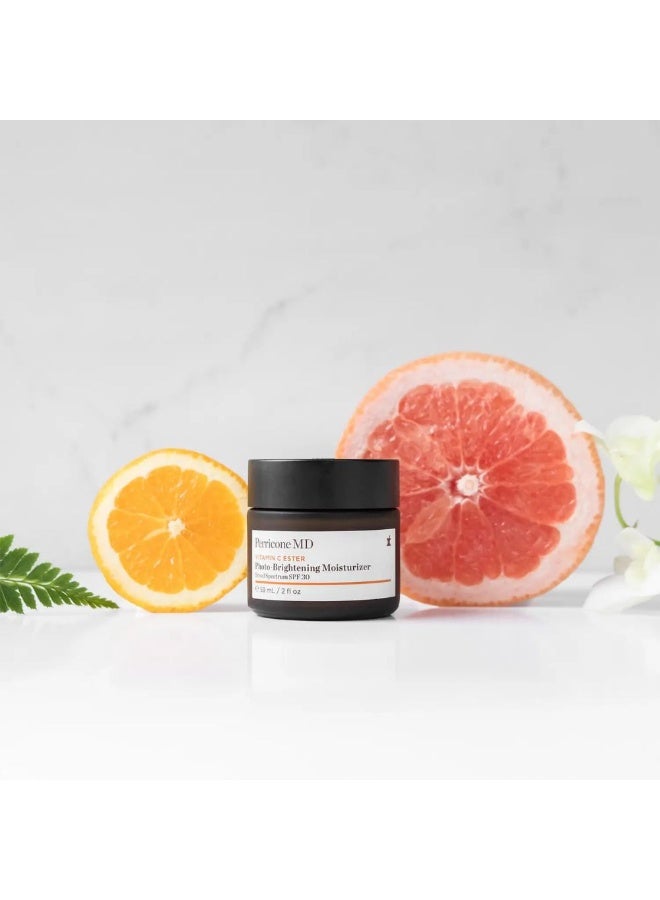 Perricone MD Vitamin C Ester Photo-Brightening Moisturizer Broad Spectrum - for Normal to Oily Skin SPF30 59ml - Image 2