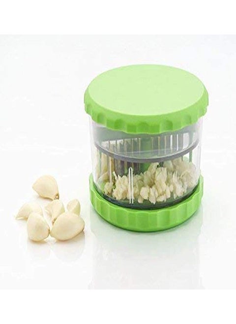 EKDANT Multi Crusher Chopper Manual Vegetable Fruit and Garlic Chopper with Stainless Steel Blades Easy to Use for Quick Food Prep Portable Kitchen Tool