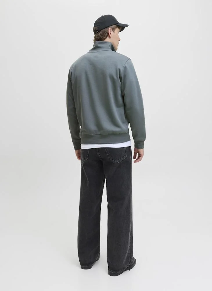JACK & JONES Jjesoho Quarter Zip Sweatshirt