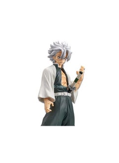 Trunkin Trunkin Demon Slayer Sanemi Shinazugawa Wind Style Hashira Action Figure Standie Collectible Figure Manga Weeb  - Image 4