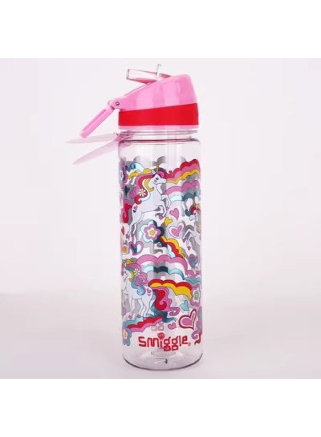 Smiggle Australia Children's Straw Cup - Large Capacity On-the-Go Water Bottle