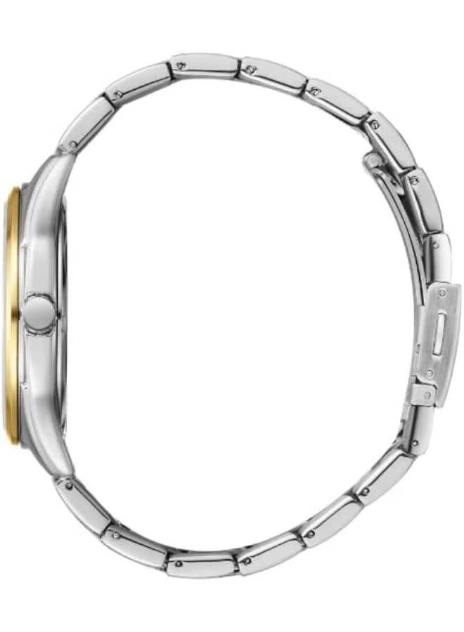 لي كوبر LEE COOPER LC08007.270 Men Analog Display Watch & Metal Strap Silver/Gold