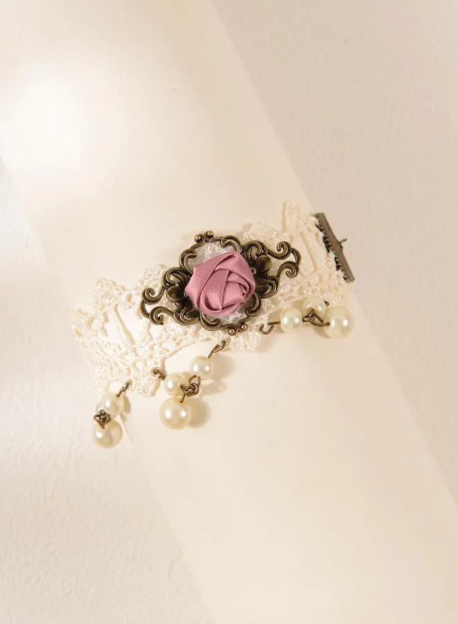 Take Two  Lace Flower Anklet Chain for Women | Best Price UAE