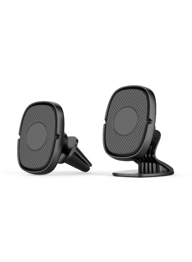 WUW 360-degree rotating magnetic car phone holder - Strong attachment to the air vent or dashboard - Compatible with various phone sizes - WUW Z27 - Image 2