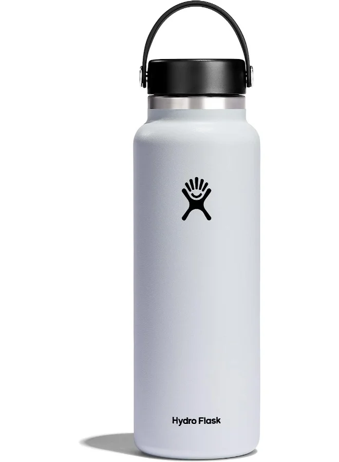 Hydro Flask Vacuum Bottle 1.2L White WD Mouth
