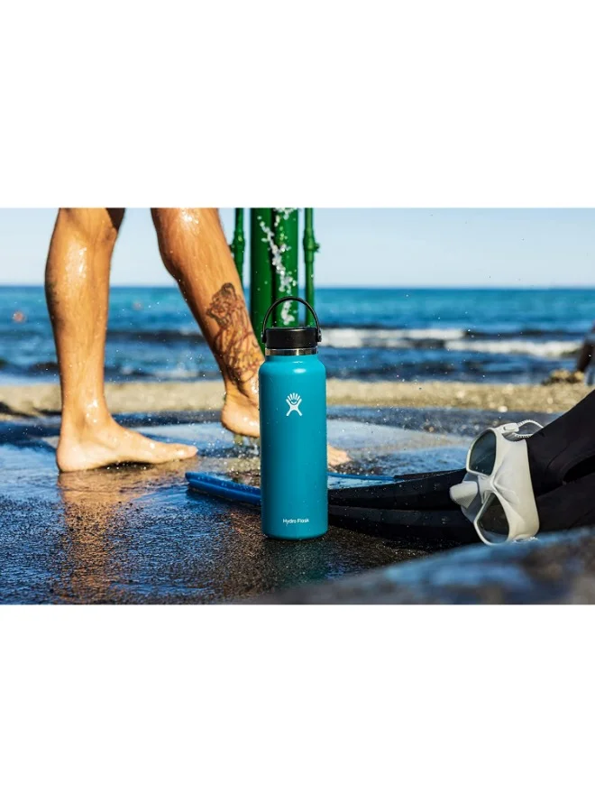 Hydro Flask Vacuum Bottle 1.2L White WD Mouth