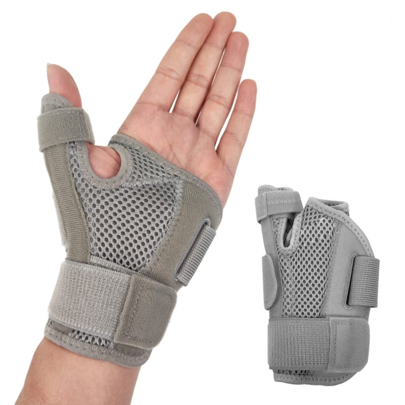 NAGSOFE Upgraded Thumb Wrist Brace for Left or Right Hand Spica Splint Brace for Carpal Tunnel Tendonitis Arthritis in Hands or FingersUniversal Size Thumb Support for Arthritis Tenosynovitis - Image 3