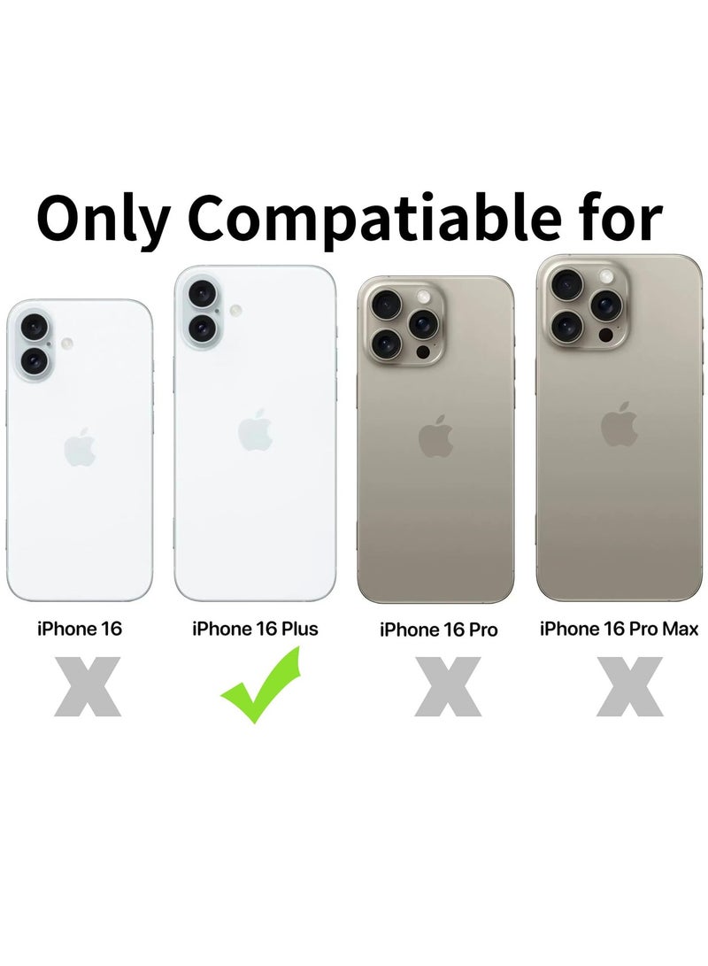 BORTONY iPhone 16 Plus Case 6.7 inch Soft Clear TPU Non-Yellowing iPhone 16 Plus Cover Anti-Scratch Shockproof Protective Case Compatible with iPhone 16 Plus - Image 2