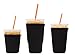 LOVAC LOVAC 3 Pack Reusable Iced Coffee Sleeves -  Insulator Sleeve for Cold Beverages, Neoprene Cup Holder - Starbucks  - Image 2