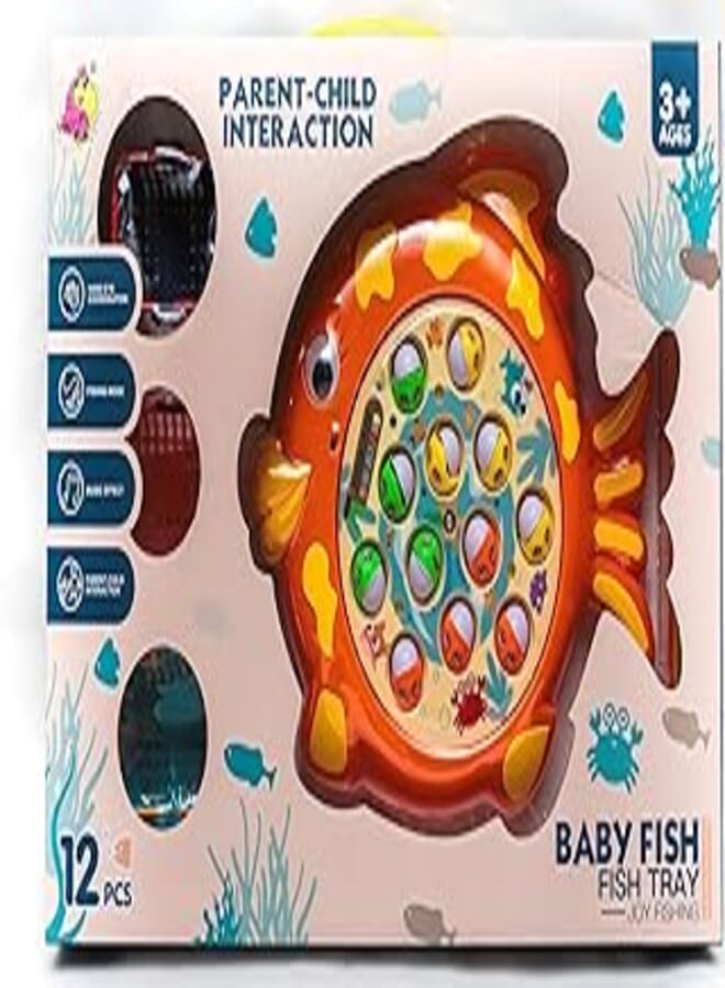 Carol Baby Fish Tray 12 pcs Music- Batteries+3Y