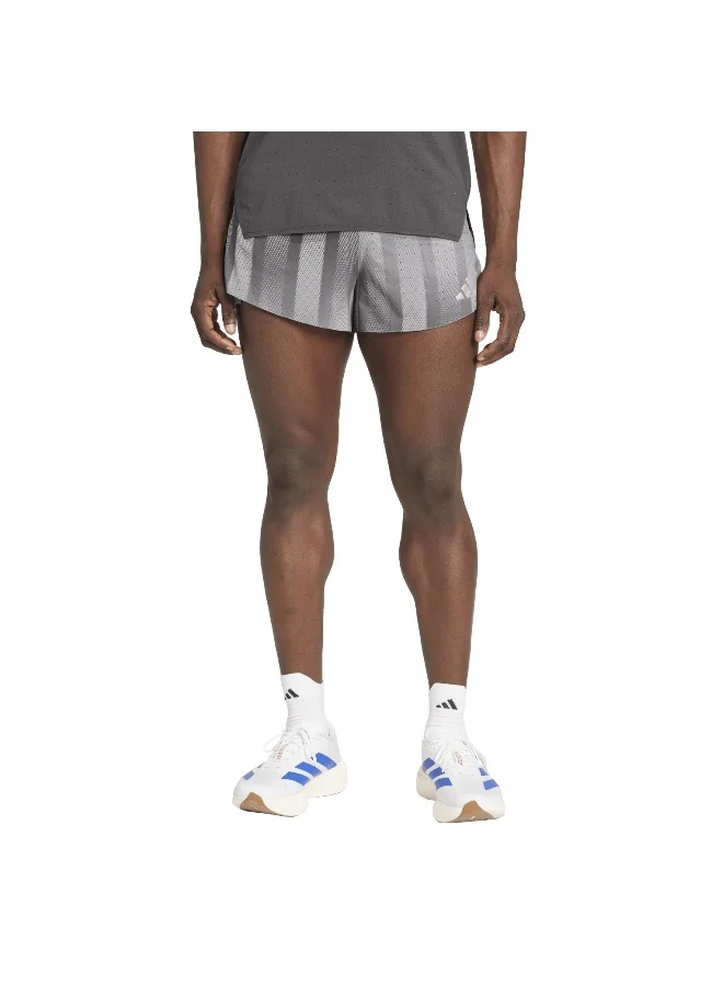 Adidas Adidas Adizero P Sht M Grey Shorts (1/4) Shorts For Men