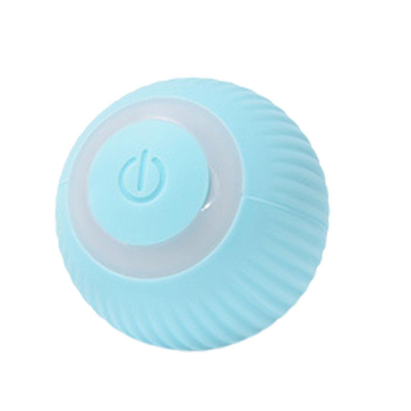 Littryee Smart Interactive Cat Toy Ball, Automatic Rolling Ball Electric Kitten Toys, Rechargeable 360 Degree Cat Bouncing Ball Toy, Funny Interactive Ball Pet Toys for Indoor Cats Kittens