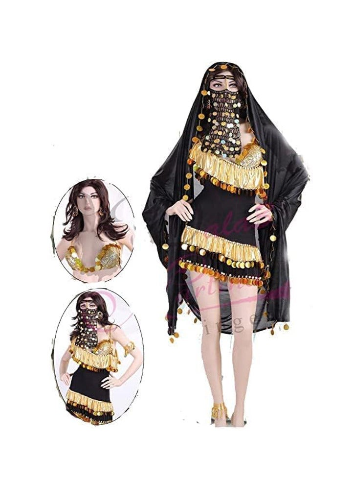 nancy Full black women's dance costume - Image 2