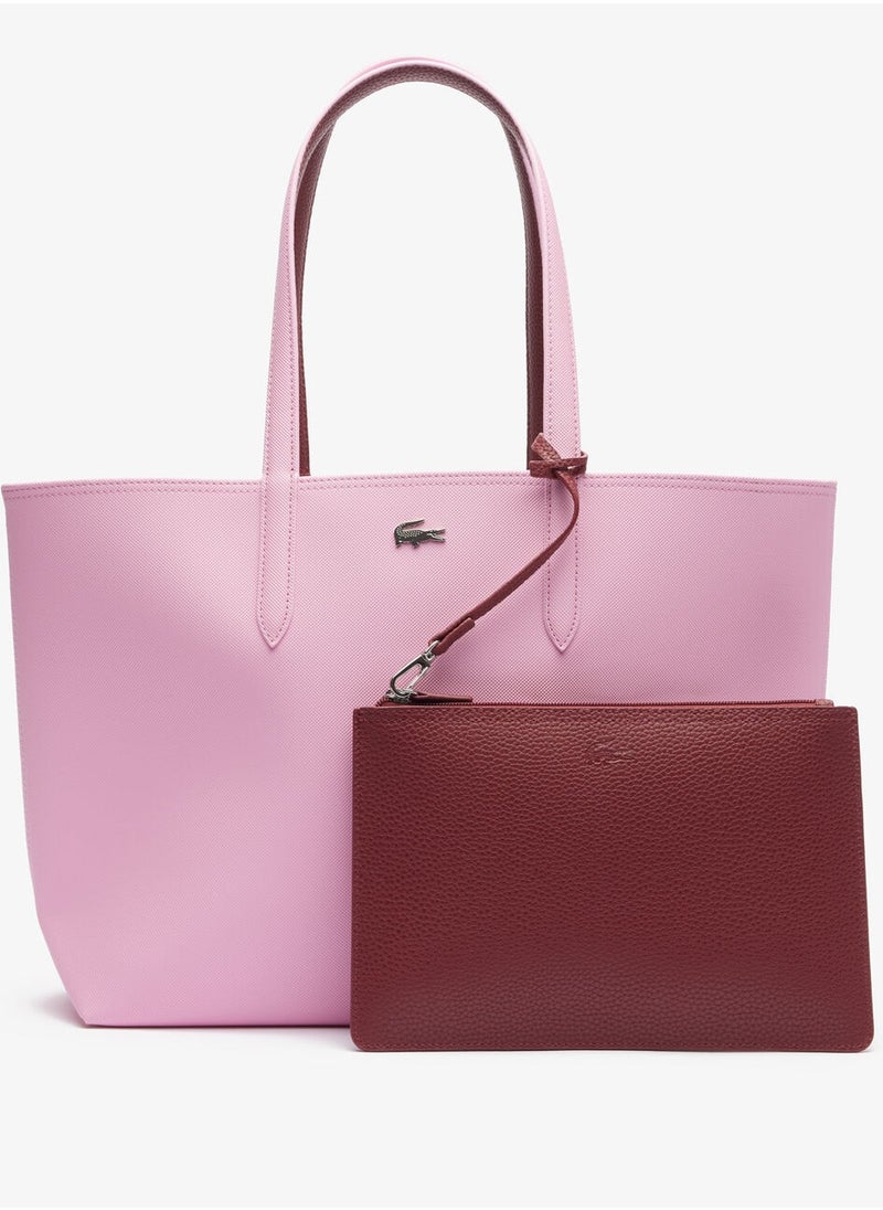 LACOSTE Lacoste Women's Anna Reversible Bicolour Tote Bag,  Shopping Bag for Women  - Image 1