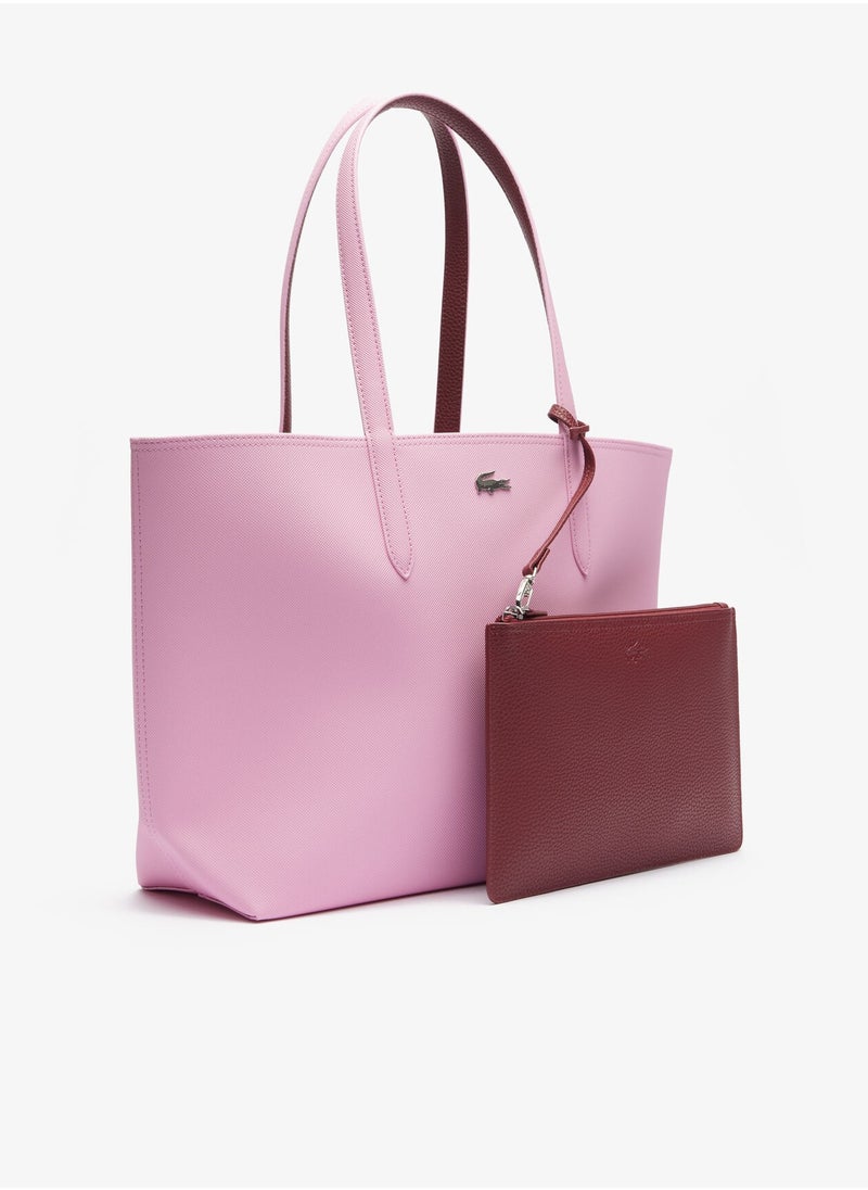 LACOSTE Lacoste Women's Anna Reversible Bicolour Tote Bag,  Shopping Bag for Women  - Image 2