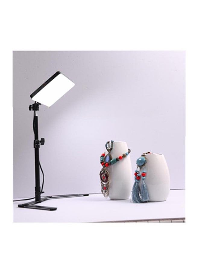 الهاتف المحمول الجمال لايف لايت M240 مستطيلة ملء ضوء LED التصوير الفوتوغرافي الإضاءة ضوء صافي الأحمر البث المباشر الباردة والدافئة اللون فاتح اللون: 2.1 متر قوس
