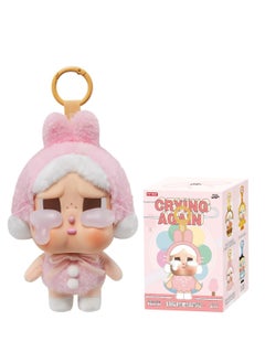 ماركة غير محددة أشخاص POP MART CRYBABY سلسلة "البكاء مرة أخرى" - أرقام وسادات بلوش، صندوق واحد، تصميم مميز هدايا للنساء، لعبة جمع مفضلة لدى المعجبين، لعبة فنية أنيقة، شخصية أكشن  - Image 1