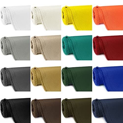 GeeComfy Waterproof Canvas Fabric by The Yard 58" W 600D Upholstery Polyester Material Indoor Outdoor Water Resistant Fabric for Chair Cushion Furniture Cover Sewing DIY Cloth, 5 Yards Green - Image 4