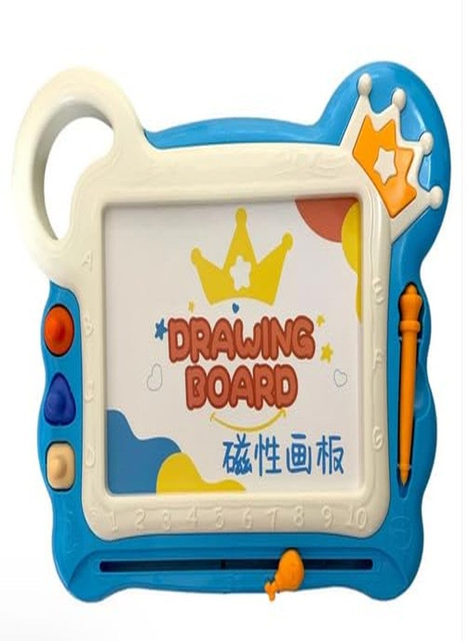 FRATELLI Magic Slate for Kids/Pen Doodle/Pad/Erasable Drawing, Writing Learning Magic Board (Blue King Magic Board) - Image 2