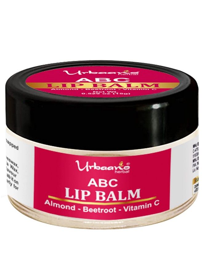 Urbaano herbal Beetroot Lip Balm For Women & Men Dark Dry Pigmented And Chapped Lips & Teenagers Hydrates Lip Restores Lip Color Naturally 15Gm - Image 2