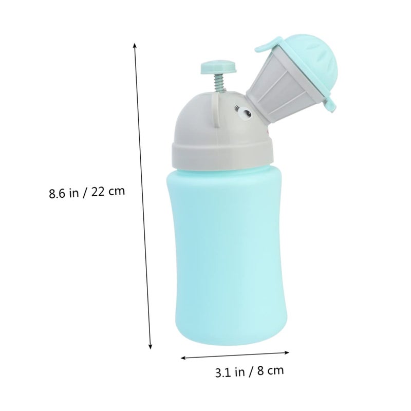 Portable Potty Training Toilet Car Urinal Bottle For Boys Girls Lightweight Leakproof Camping Emergency Blue - Image 3