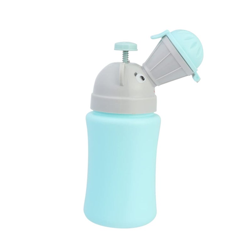 Portable Potty Training Toilet Car Urinal Bottle For Boys Girls Lightweight Leakproof Camping Emergency Blue - Image 2