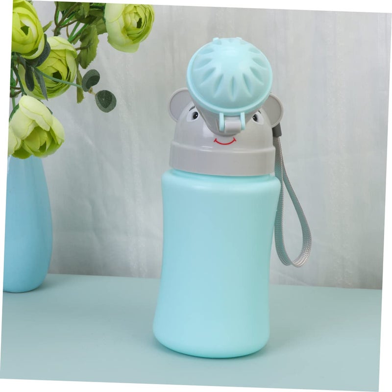 Portable Potty Training Toilet Car Urinal Bottle For Boys Girls Lightweight Leakproof Camping Emergency Blue - Image 4