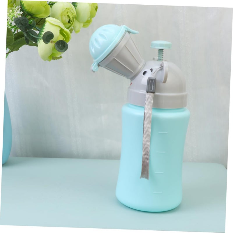 Portable Potty Training Toilet Car Urinal Bottle For Boys Girls Lightweight Leakproof Camping Emergency Blue - Image 5