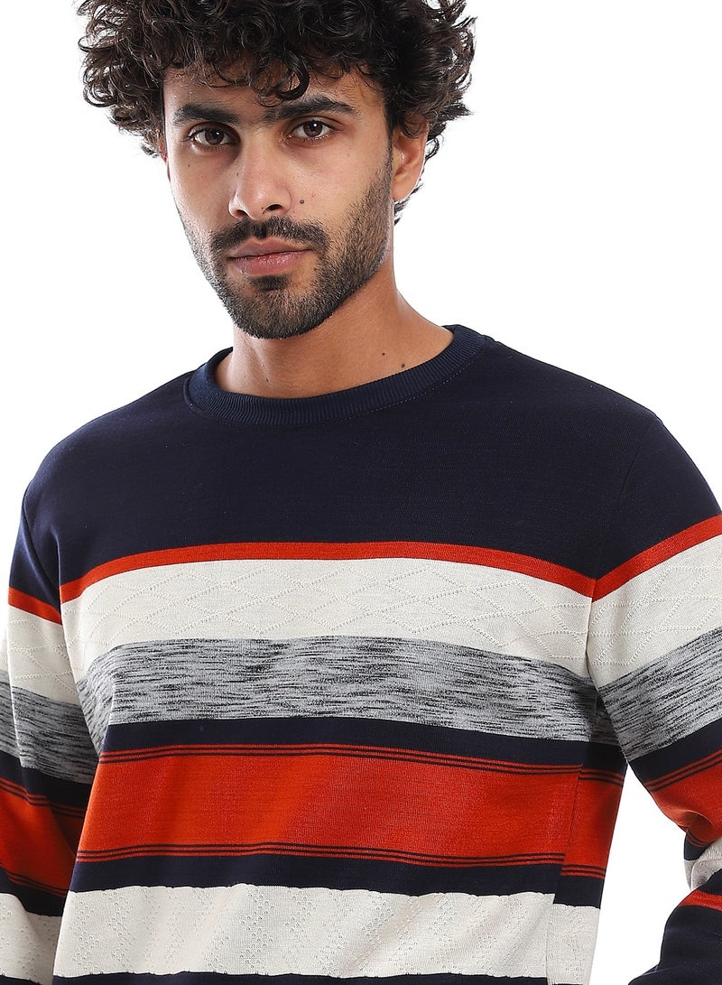 Caesar Mens Sweat Shirt With Round Neck - Image 3