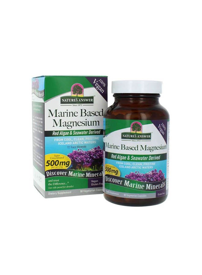 Marine Based Magnesium 500 Mg Vegetarian Capsules 90'S