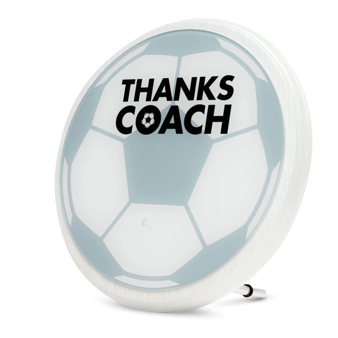 SOCCER THANKS COACH PREMIER PLAQUE COACH PLAQUE READY TO AUTOGRAPH