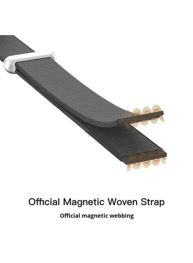 بلو فاير حزام تعليق هاتف قابل للتعديل مع غطاء مغناطيسي لآيفون 17 و 17 برو ماكس - حزام كتف آمن وحر اليدين، حامل هاتف عصري وعملي للسفر والعمل والأنشطة الخارجية بلون كوزميك أورانج - Image 3