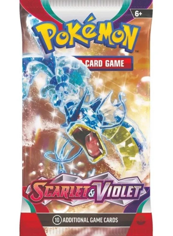 Pokemon Pokémon TCG Scarlet & Violet—Scarlet & Violet Booster Pack, 10 Trading Cards, Random Assorted Pack Artwork, Collectible Card Game Expansion - Image 3