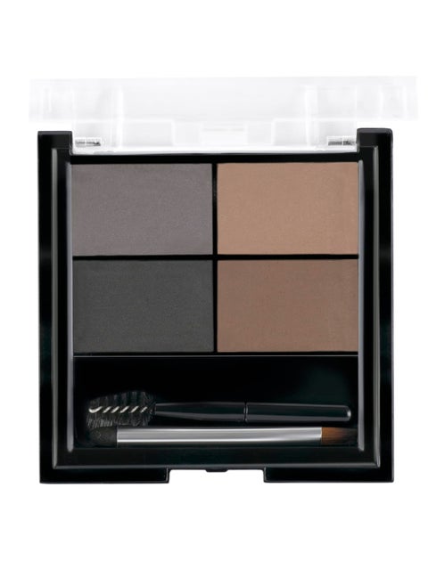 MARS 4 in 1 Eyebrow Powder Cake with Angled Eyebrow Brush and Spoolie  Long Lasting and Waterproof  8g