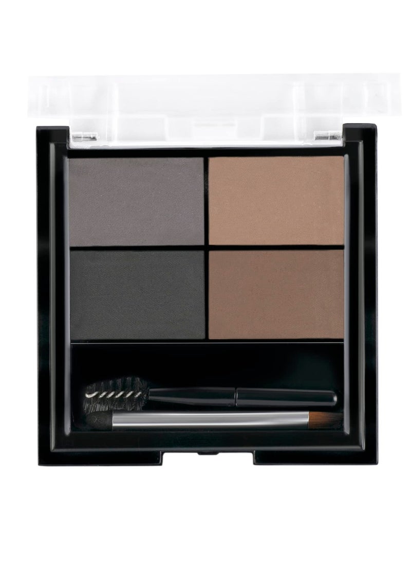 Mars - MARS 4 in 1 Eyebrow Powder Cake with Angled Eyebrow Brush and Spoolie  Long Lasting and Waterproof  8g - Image 1