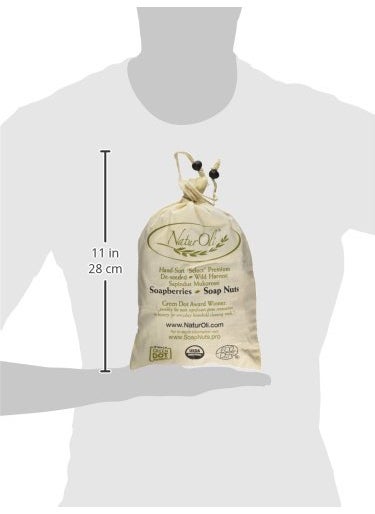 naturoli Soap NutsSoap Berries  1Lbs organic 240 loads  18X Travel Bottle Select Seedless  1 Wash Bag 8pg info Tote Bag Organic Laundry Soap  - Image 3