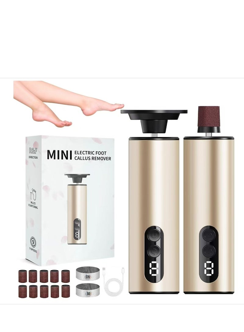 إزالة جفاف القدم الكهربائية، ملف القدم 9 سرعات قابلة للتعديل، 3 قطع واقي كابل الشاحن متعدد الألوان، هدايا للرجال أو النساء - Image 2