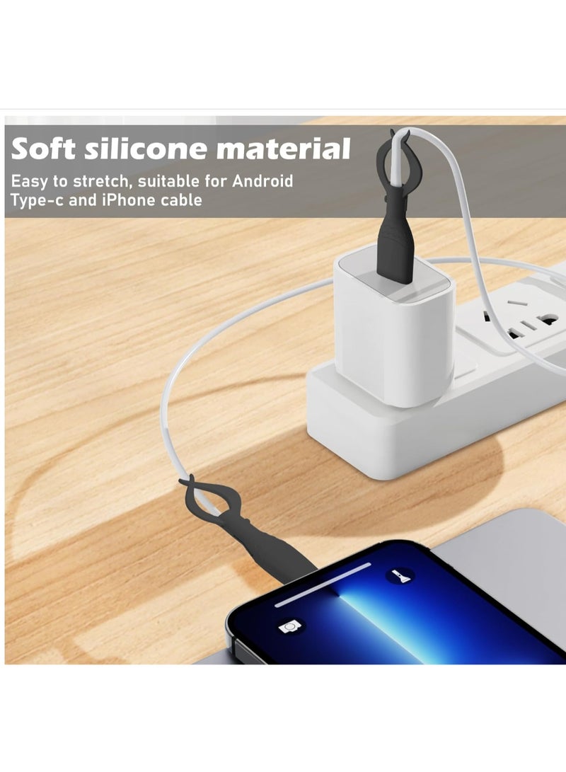 إزالة جفاف القدم الكهربائية، ملف القدم 9 سرعات قابلة للتعديل، 3 قطع واقي كابل الشاحن متعدد الألوان، هدايا للرجال أو النساء - Image 5