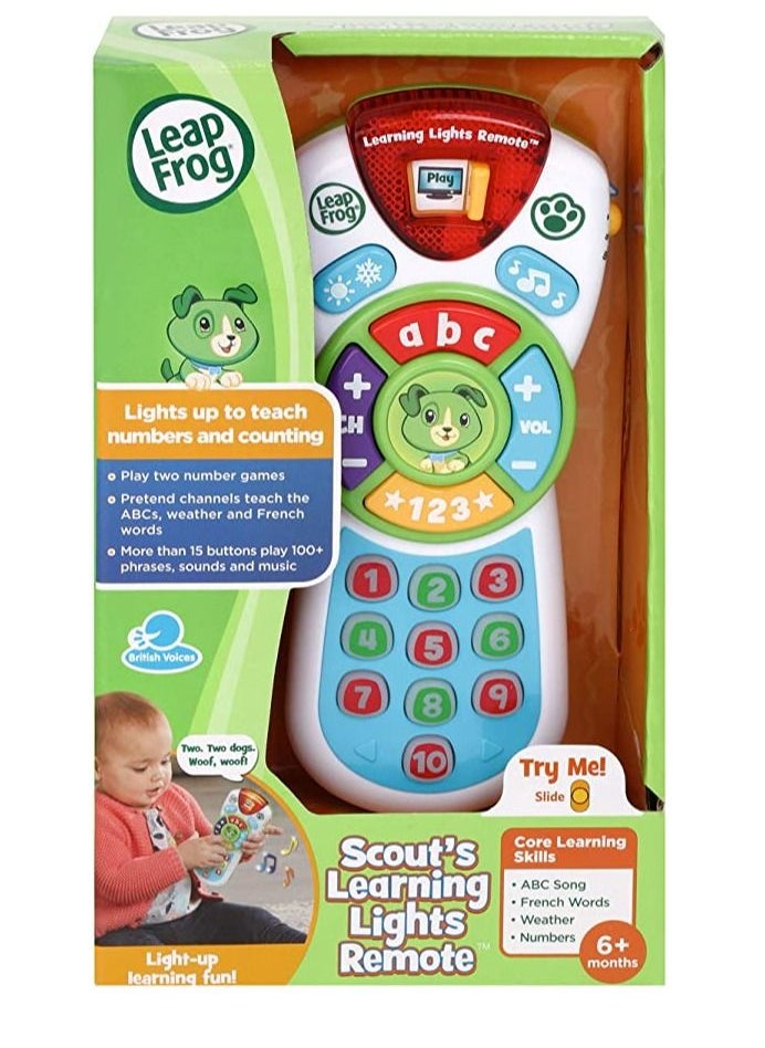LeapFrog - SCOUT'S LEARNING LIGHTS REMOTE DELUXE, Piece of 1 - Image 1