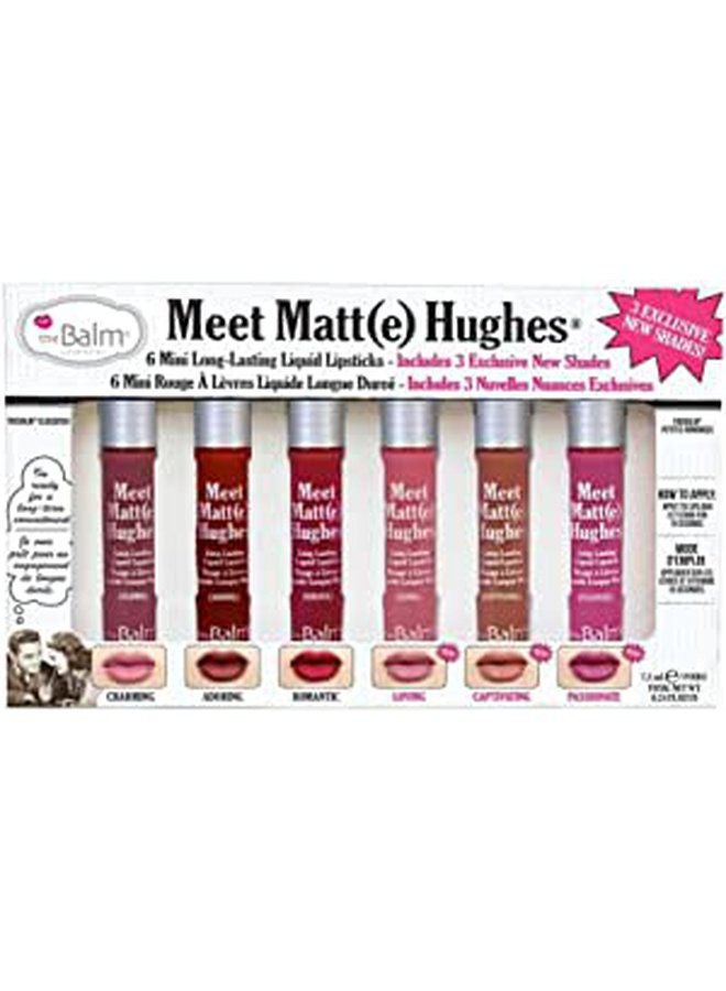 Meet Matte Hughes Liquid Lipstick Set 6